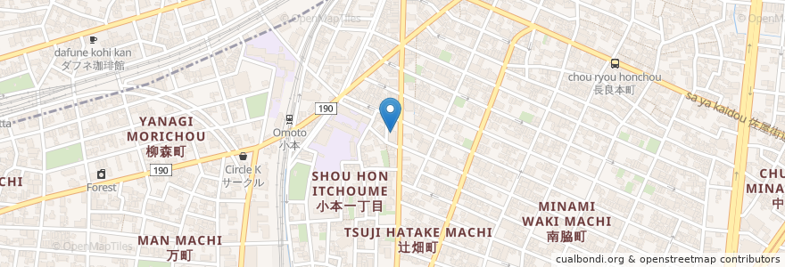 Mapa de ubicacion de 正進会名古屋泌尿器科病院 en Japan, Aichi Prefecture, Nagoya, Nakagawa Ward.