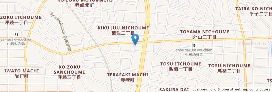 Mapa de ubicacion de 済美会石川病院 en Japon, Préfecture D'Aichi, 名古屋市, 南区.