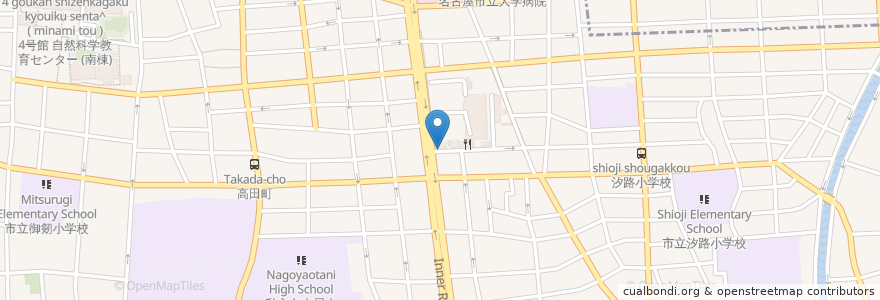 Mapa de ubicacion de 瑞穂警察署汐路交番 en Giappone, Prefettura Di Aichi, 名古屋市, 瑞穂区.