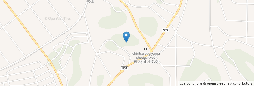 Mapa de ubicacion de 社会福祉法人豊橋みなみ福祉会杉山保育園 en Japon, Préfecture D'Aichi, Toyohashi.