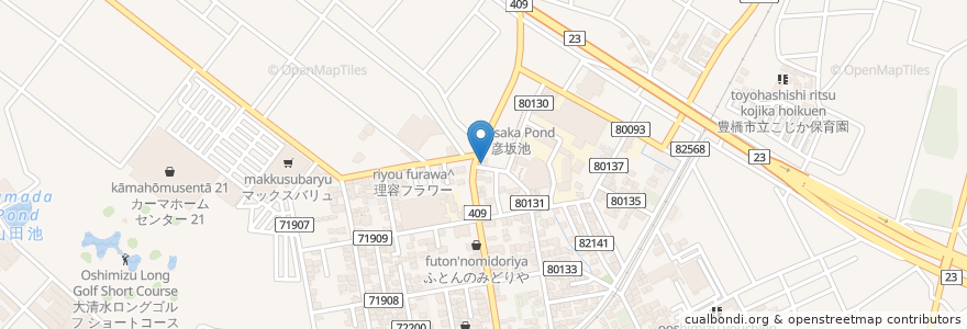Mapa de ubicacion de 豊橋警察署南稜交番 en ژاپن, 愛知県, 豊橋市.
