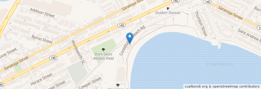 Mapa de ubicacion de Selma's Kitchen en Estados Unidos De América, Massachusetts, Suffolk County, Boston.
