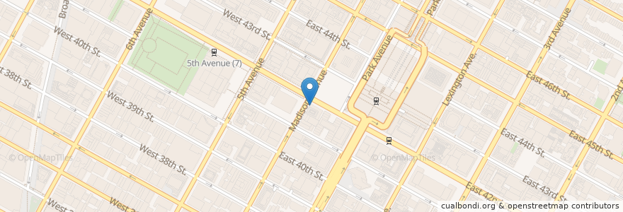 Mapa de ubicacion de Money Exchange en 미국, 뉴욕, New York, New York County, Manhattan, Manhattan Community Board 5.
