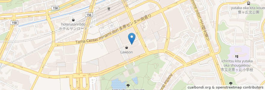 Mapa de ubicacion de ミスタードーナツ en Japón, Tokio, Tama.