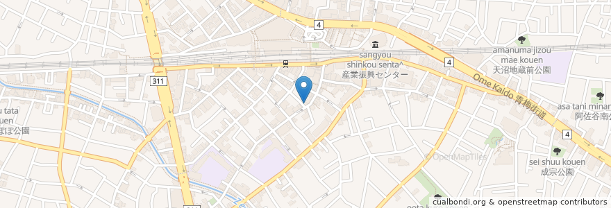 Mapa de ubicacion de CatRoomこるね en Jepun, 東京都, 杉並区.