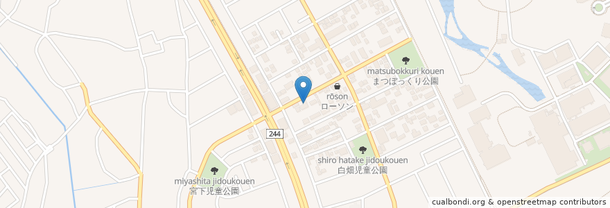 Mapa de ubicacion de お好み焼きごじゃ(Goja) en 日本, 茨城県, つくば市.