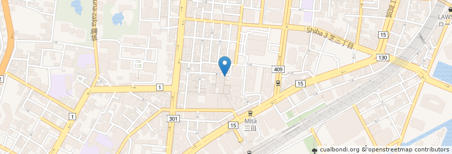 Mapa de ubicacion de 串一徹 en اليابان, 東京都, 港区.