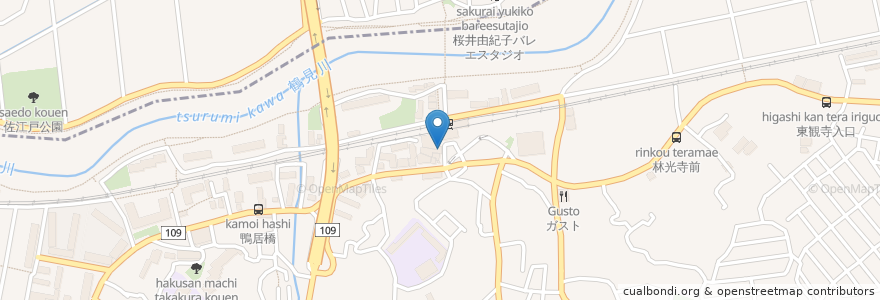 Mapa de ubicacion de マクドナルド en Japan, 神奈川県, Yokohama.