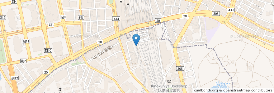Mapa de ubicacion de スターバックス en Japon, Tokyo, Shinjuku.