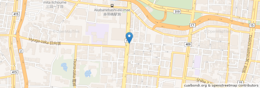 Mapa de ubicacion de Rick Mak en Japon, Tokyo, 港区.