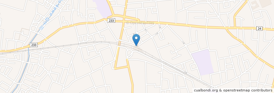Mapa de ubicacion de 吉野家 en Jepun, 東京都, 練馬区.