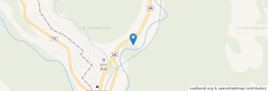 Mapa de ubicacion de みや古食堂 en 日本, 神奈川県, 秦野市.