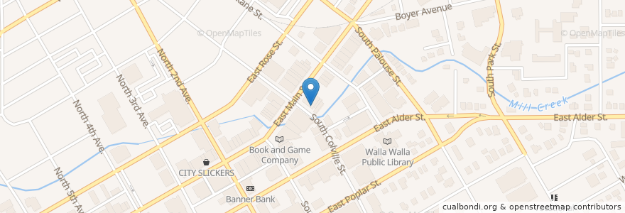 Mapa de ubicacion de New Joy Foursquare Church en Vereinigte Staaten Von Amerika, Washington, Walla Walla County, Walla Walla.