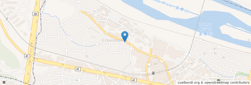 Mapa de ubicacion de ノワール en 日本, 东京都/東京都, 多摩市.