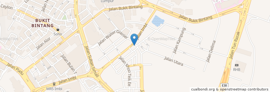 Mapa de ubicacion de Restoran Win Heng Seng en Malezya, Selangor, Kuala Lumpur.