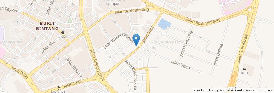Mapa de ubicacion de Ting Skin & Laser Centre en 马来西亚, 雪兰莪州, 吉隆坡.