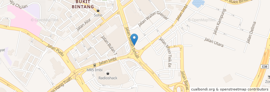 Mapa de ubicacion de Si Chuan Dou Hua Restaurant en Malasia, Selangor, Kuala Lumpur.