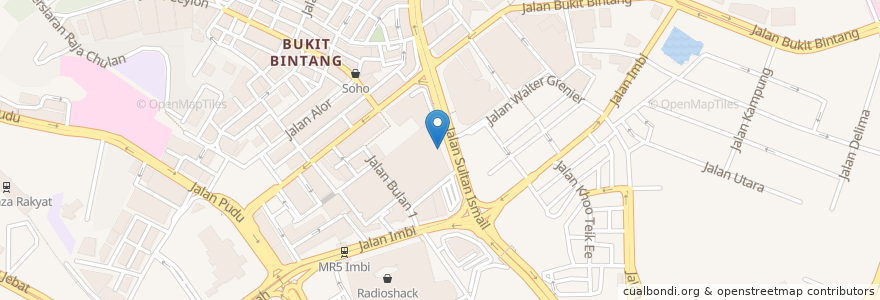 Mapa de ubicacion de U Cafe en Maleisië, Selangor, Kuala Lumpur.