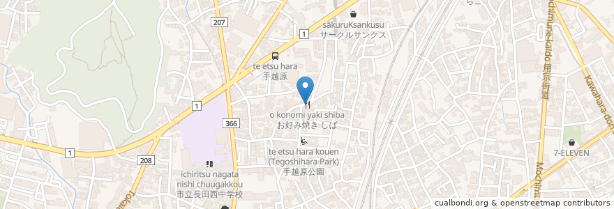 Mapa de ubicacion de お好み焼き しば en 日本, 静岡県, 静岡市, 駿河区.
