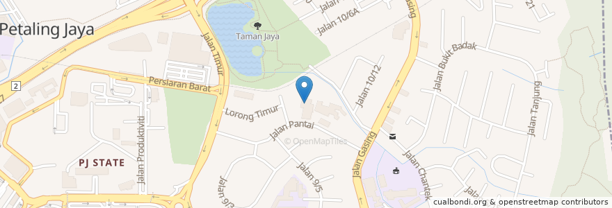 Mapa de ubicacion de Tadika Jack n Jill en 马来西亚, 雪兰莪州, 八打灵再也.