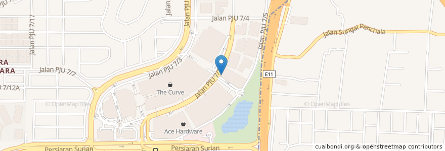 Mapa de ubicacion de McDonald's en Malezya, Selangor, Petaling Jaya.