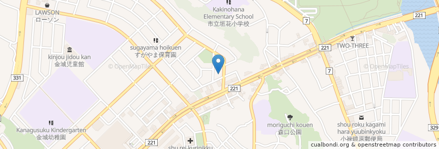 Mapa de ubicacion de 仲里眼科 en 日本, 沖縄県, 那覇市.
