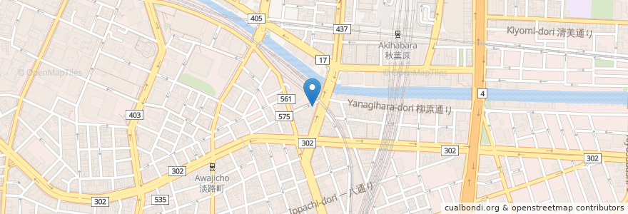 Mapa de ubicacion de 昭和シェル en Japonya, 東京都, 千代田区.