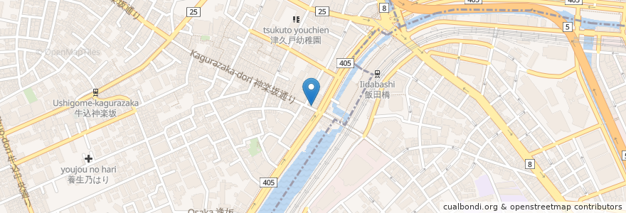 Mapa de ubicacion de 薬ヒグチ en Japan, 東京都.