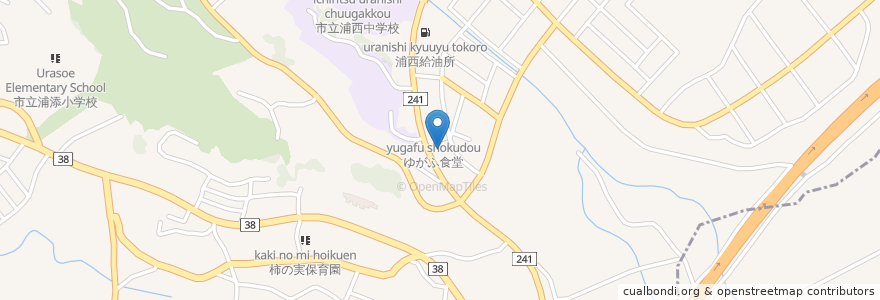 Mapa de ubicacion de ぐしけん小児科 en Япония, Окинава, Урасоэ.