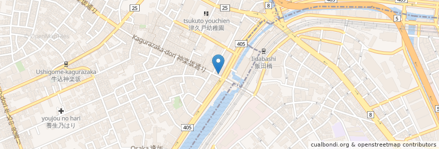 Mapa de ubicacion de ボナッ en 日本, 東京都.
