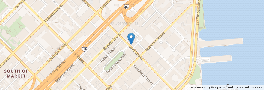 Mapa de ubicacion de Lord George en United States, California, San Francisco, San Francisco.