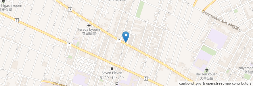 Mapa de ubicacion de みやまえ動物病院 en ژاپن, 東京都, 杉並区.