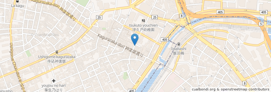 Mapa de ubicacion de かぐら en Япония, Токио.
