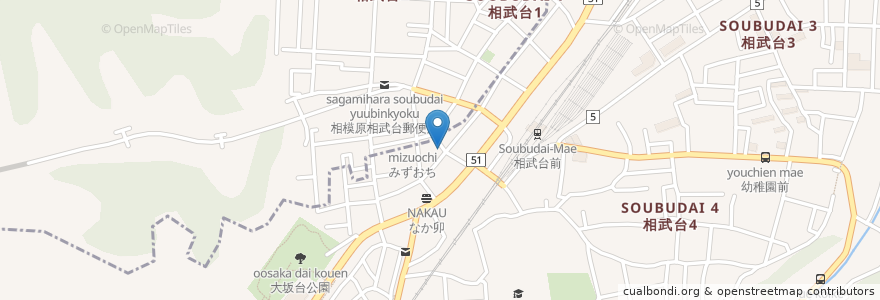 Mapa de ubicacion de 愛恵歯科 en Jepun, 神奈川県, 座間市.