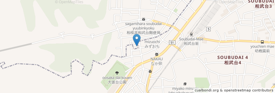 Mapa de ubicacion de ラ・リチェッタ en اليابان, كاناغاوا, 座間市.