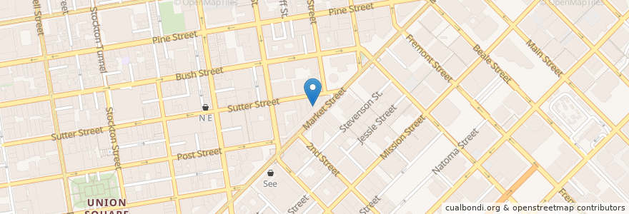 Mapa de ubicacion de Portico IV en Amerika Syarikat, California, San Francisco, San Francisco.
