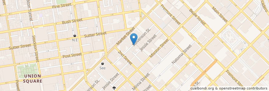 Mapa de ubicacion de Neeto's Cafe en Estados Unidos Da América, Califórnia, São Francisco, São Francisco.