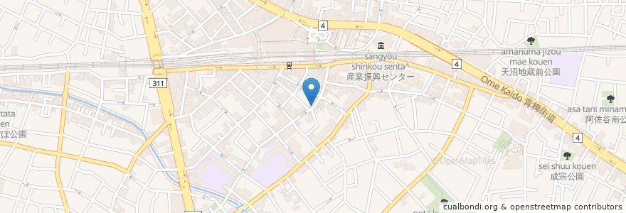 Mapa de ubicacion de 麺屋 はっかい en اليابان, 東京都, 杉並区.