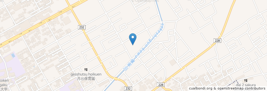 Mapa de ubicacion de 熊本市在宅介護支援センターヴィラ・ながみね en Japón, Prefectura De Kumamoto, 熊本市, 東区.