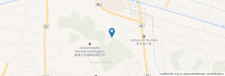 Mapa de ubicacion de むなかた苑 en Giappone, Prefettura Di Fukuoka, 宗像市.