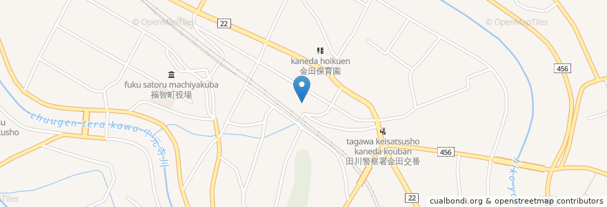 Mapa de ubicacion de 新町児童遊園 en 日本, 福岡県, 田川郡, 福智町.