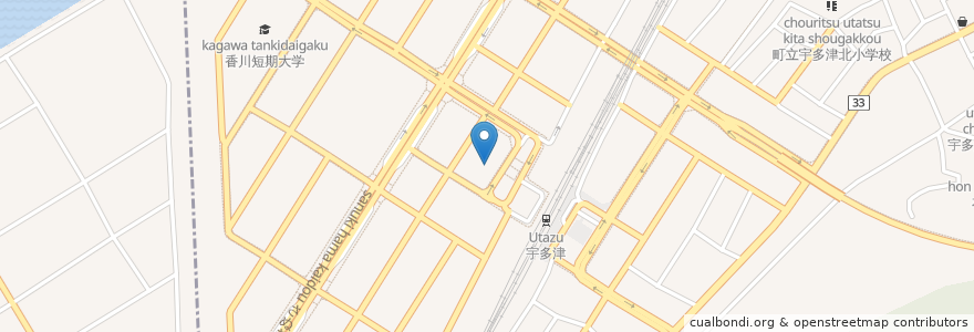 Mapa de ubicacion de ケアハウスマイルドハート２１ en 日本, 香川县, 绫歌郡.