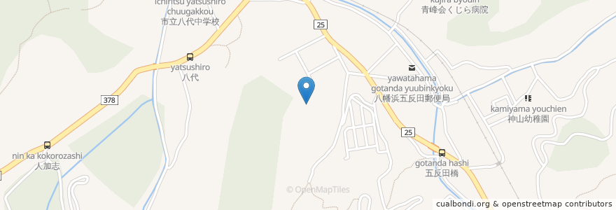 Mapa de ubicacion de 八幡浜少年ホーム en Giappone, Prefettura Di Ehime, 八幡浜市.