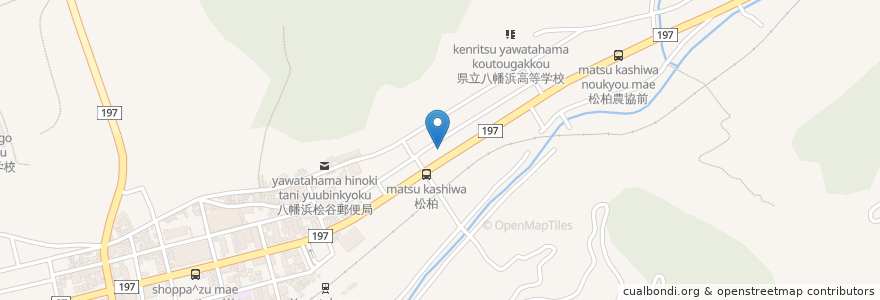 Mapa de ubicacion de 八幡浜市在宅介護支援センター en Jepun, 愛媛県, 八幡浜市.
