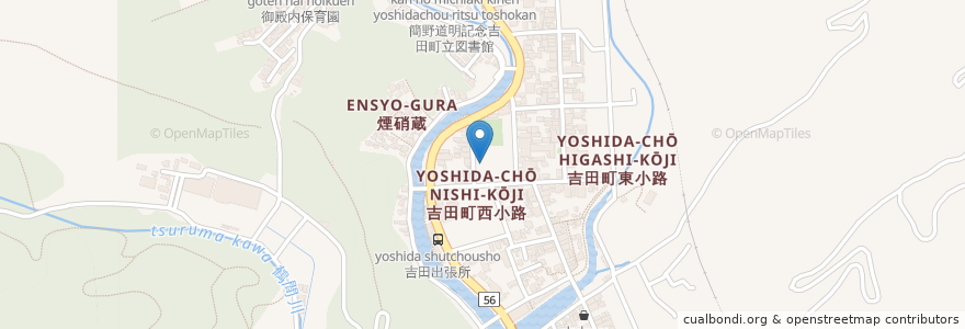 Mapa de ubicacion de 吉田町老人憩の家 en ژاپن, 愛媛県, 宇和島市.