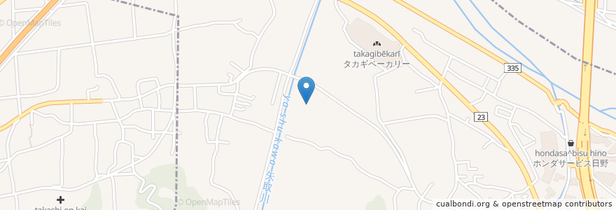 Mapa de ubicacion de 希望ヶ丘 en Japão, 愛媛県, 伊予郡, 砥部町.