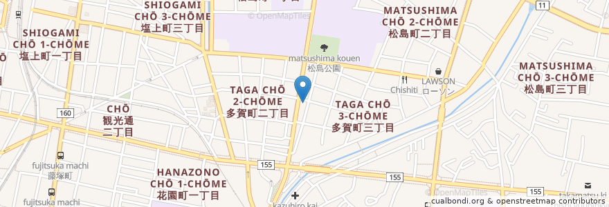 Mapa de ubicacion de 平野助産院 en 日本, 香川県, 高松市.