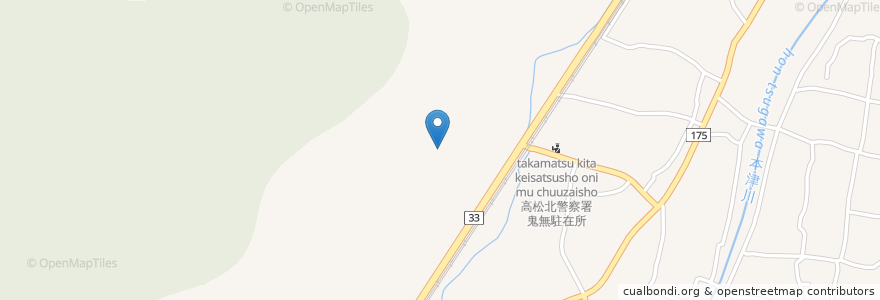 Mapa de ubicacion de 社会福祉法人大寿庵　特別養護老人ホーム大寿苑 en 일본, 가가와현, 高松市.