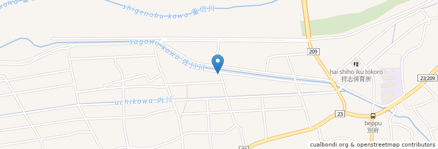 Mapa de ubicacion de 飛鳥通勤寮 en Jepun, 愛媛県, 東温市.