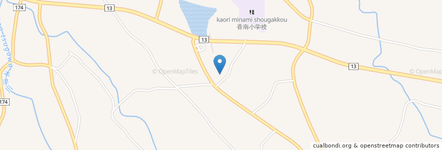 Mapa de ubicacion de 香南町老人介護支援センター en 日本, 香川县, 高松市.